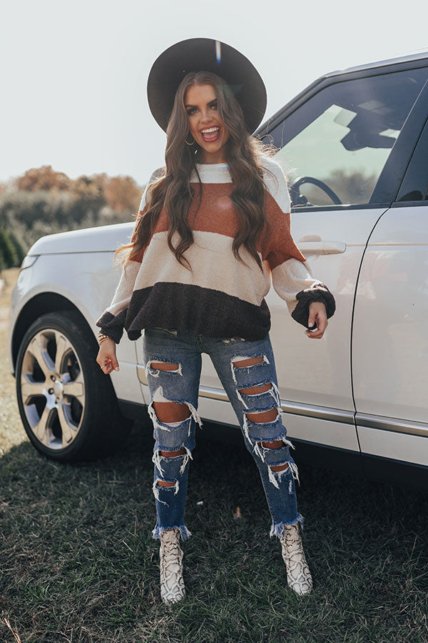 Hidden Hills Colorblock Sweater