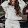 Cozy Aesthetic Sweatshirt in Ivory Image - 1