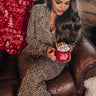 Drift To Sleep Leopard Pajama Top Image - 1