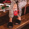 The Lila Plush Slipper In Windsor Wine Image - 1