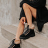Winter Lane Faux Nubuck Boot In Black Image - 1