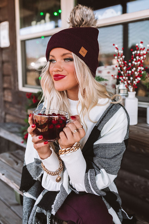 On My Wishlist Fleece Lined Beanie
