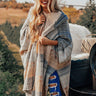 Bundled Up Bliss Hooded Poncho Image - 1