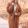 Set For Snuggles Knit Cardigan in Camel Image - 1