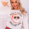 Don't Stop Believin' Long Sleeve Tee Image - 1