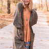 Set For Snuggles Knit Cardigan in Martini Olive Image - 1