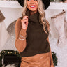 There For You Sweater Top In Martini Olive Image - 1