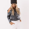 Ready To Jam Tie Dye Top in Charcoal Image - 1