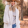 Hot Cocoa Crushing Knit Cardigan In Stone Image - 1