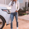 Looking Effortless Top In White Image - 1