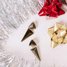 Kendra Scott Vivian Vintage Gold Statement Earrings in Golden Obsidian Image - 1