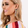 Kendra Scott Jack Gold Statement Earrings in Multi Crystal Image - 1