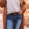Major Moment Leather Belt In Windsor Wine Image - 1