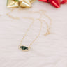 Kendra Scott Elisa Gold Multi Strand Necklace in Green Apatite Image - 1