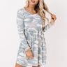 Woodland Whispers Camo Babydoll Dress Image - 1