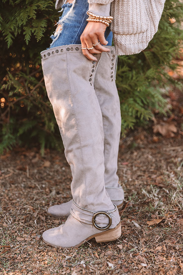 The Belicia Over The Knee Boot Image - 1