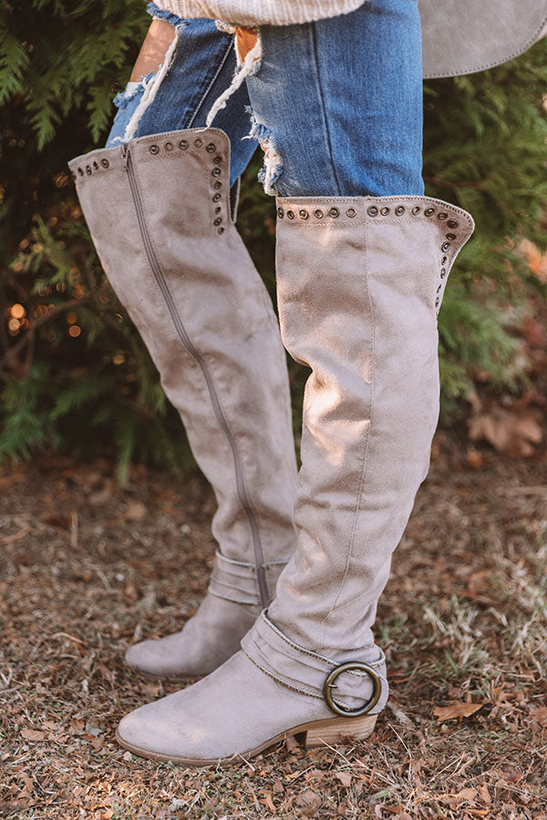 The Belicia Over The Knee Boot Image - 2
