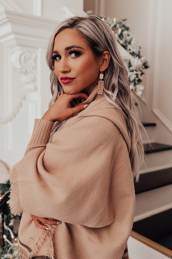Sweet Angel Earrings In Champagne