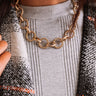 Chic And Showstopping Chain Link Necklace Image - 1