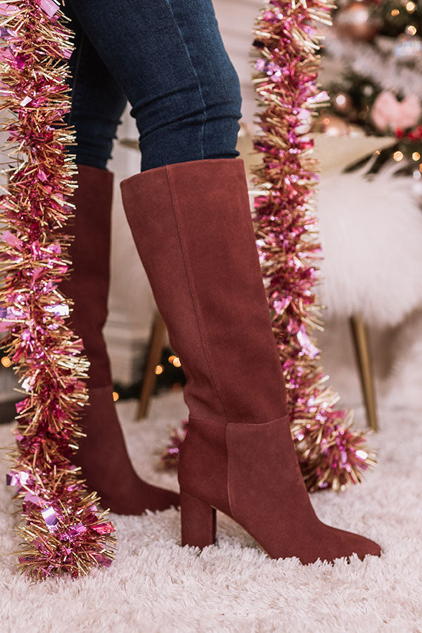 Krafty Suede Boot in Redwood Image - 5