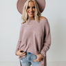 Covered In Cozy Shift Tunic In Dusty Purple Image - 1