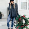 Senorita Snuggles Shift Sweater in Black Image - 1