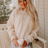 Novels And Tea Sweater in Cream Image - 1