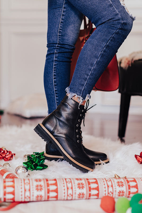 The Shane Faux Leather Boot