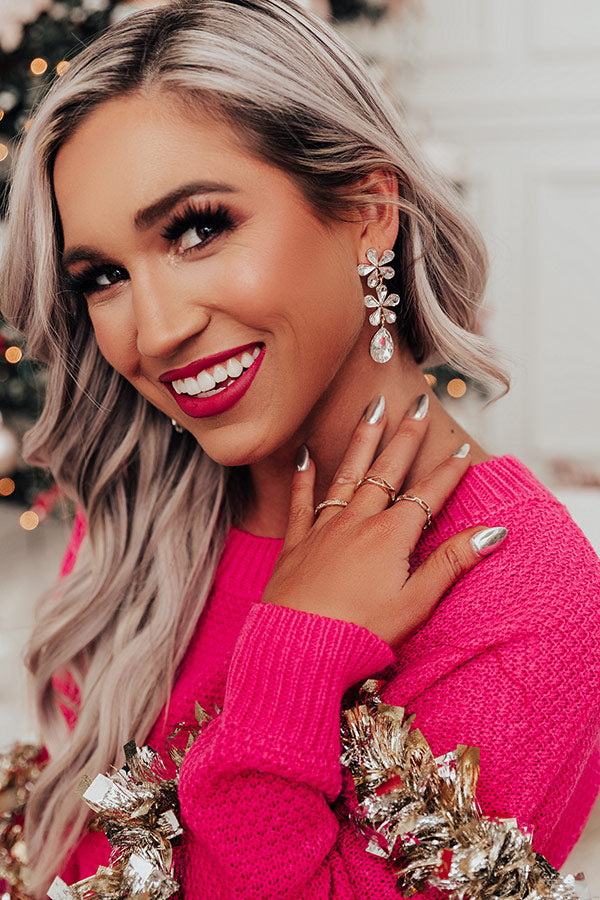 Exceptional Day Earrings In Clear