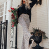 The Dottie High Waist Leopard Flares Image - 1