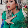 Exceptional Day Earrings In Green Image - 1