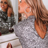 Spark Joy Hoop Earrings In Silver Image - 1