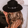 Up For Adventure Fedora In Black Image - 1