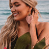 Pretty Plaza Earrings In Blush Image - 1