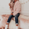 Really Plush Coat In Light Blush Image - 1
