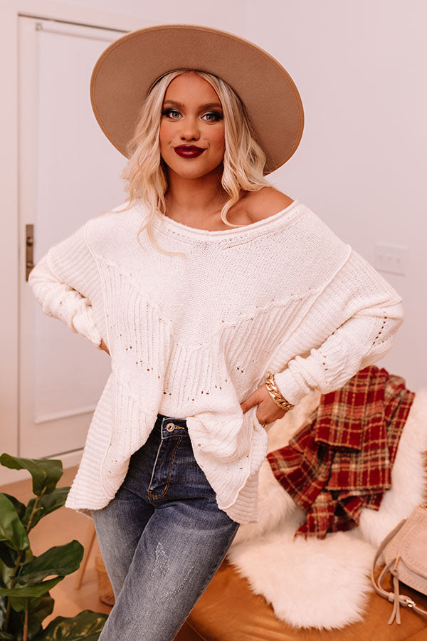 Moments Of Gratitude Knit Sweater Image - 2