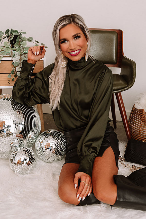 Rise To The Occasion Satin Top Image - 1