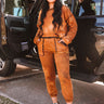 Travel Tip Joggers In Camel Image - 1