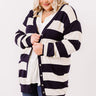 Doing My Best Stripe Cardigan Curves Image - 1