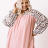 Pretty Smiles Shift Top In Pink Curves Image - 1