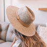 Hidden Trail Wool Fedora In Grey Image - 1
