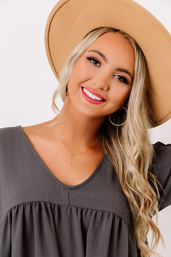 Mod Squad Necklace In Gold