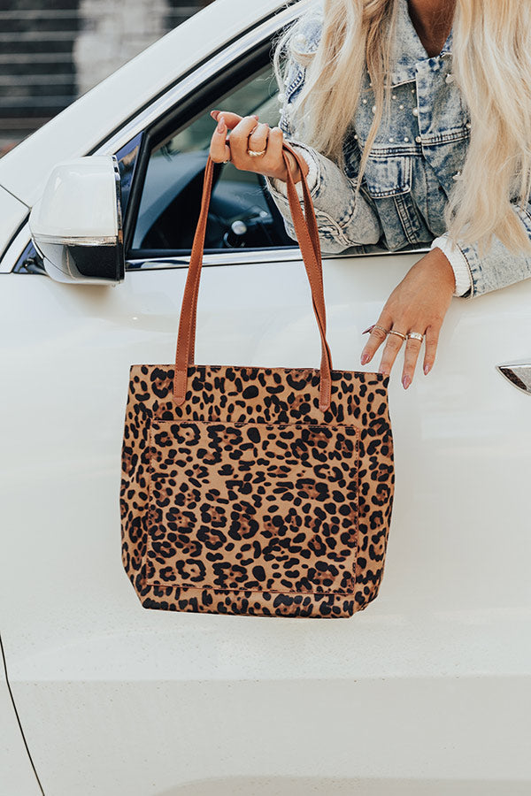 Confident Babes Leopard Tote