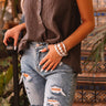 Love It So Much Bracelet Set In Silver Image - 1