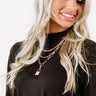 Lights And Smiles Layered Necklace Image - 1