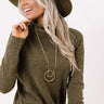 Blissed Out Necklace In Gold Image - 1