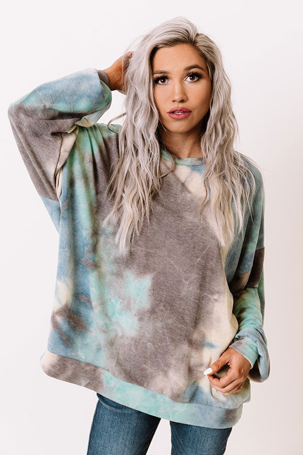 Hyped Up Tie Dye Top Image - 1