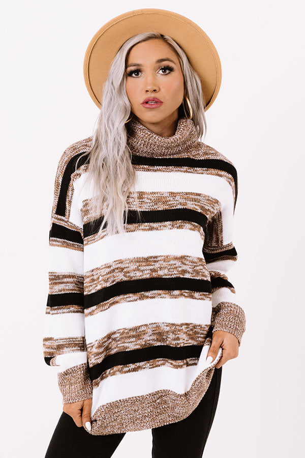Chill Tone Stripe Sweater Image - 3