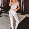 Ready To Relax High Waist Legging in Light Sage Image - 1