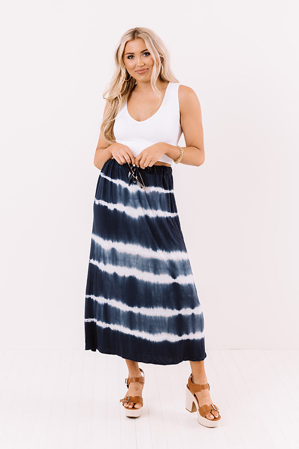 Time To Lounge Ribbed Crop Top in White Image - 2